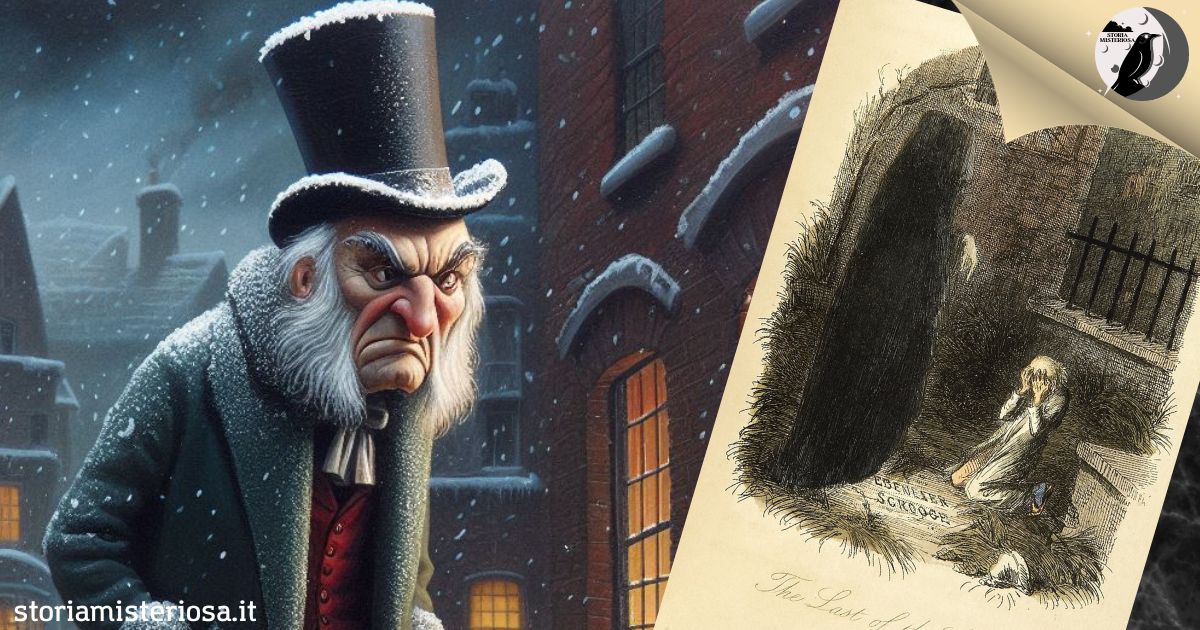 Storia Misteriosa - Ebenezer Scrooge l'avaro del racconto Canto di Natale di Charles Dickens